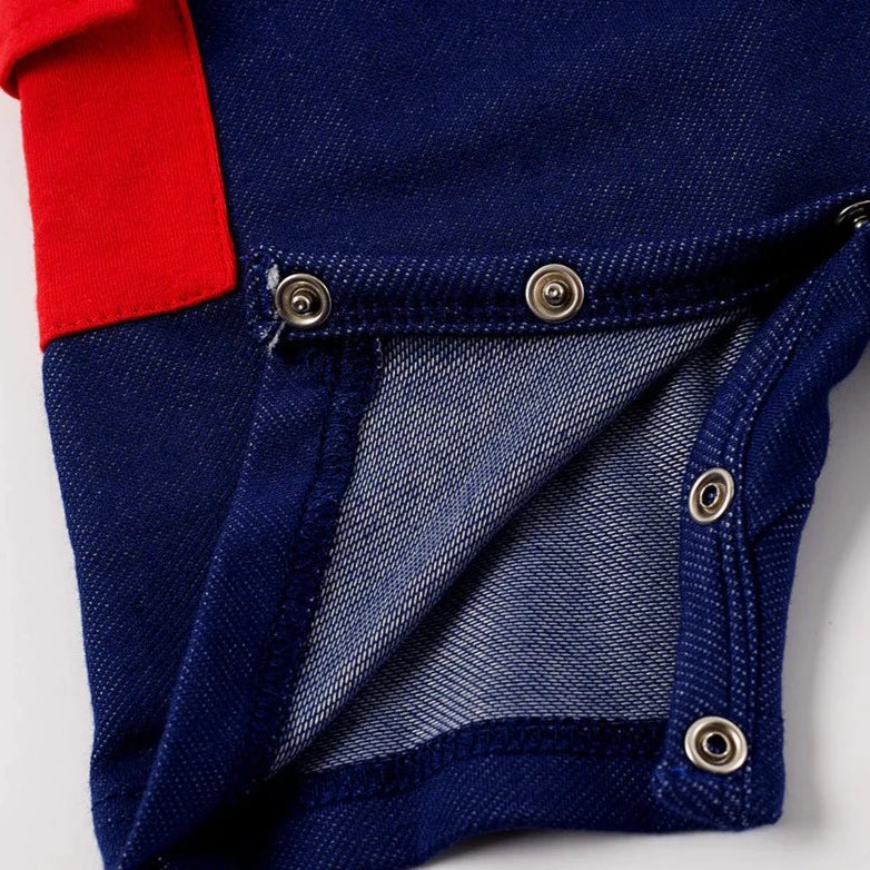 Honeydew Navy Star Patriot Print Jonjon