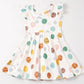 Honeydew Leopard Balloon Twirl Dress