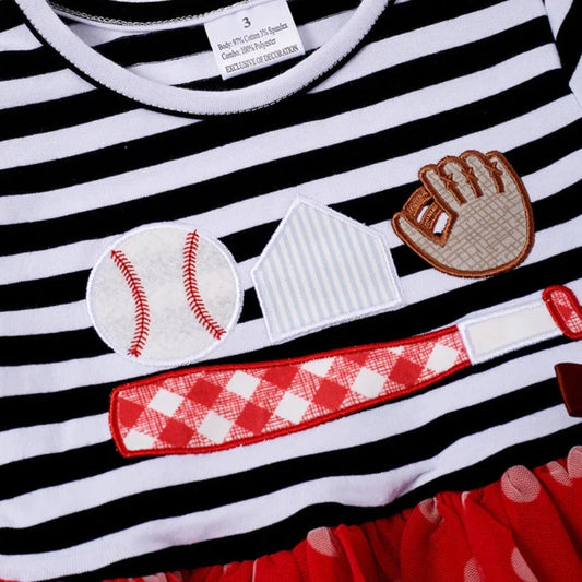 Honeydew Baseball Take Me Out To The Ball Game Dress