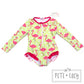 Pete + Lucy Fancy Flamingo Rash Guard Swim Suit