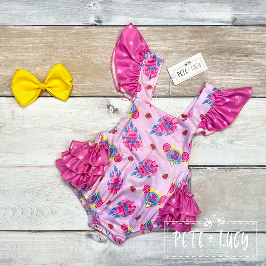 Pete + Lucy Princess Stars Romper