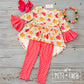 Pete + Lucy Dancing Tulip Pant Set