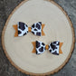 Nanny Moo's Piggy Tail Bow Clips Set of 2