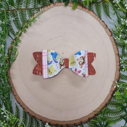 Picnic In The Woods Deluxe Bow Clip