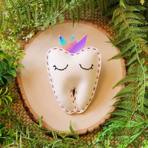 Tooth Fairy Pillow Pouch Hologram Purple