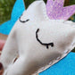 Tooth Fairy Pillow Pouch Shimmer Rainbow