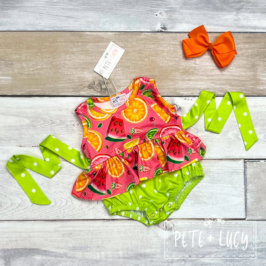 Pete + Lucy Sweet Fruit Romper