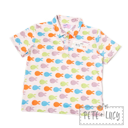 Pete + Lucy Come Swim With Me Boy's Shirt