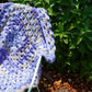 Nana Made It Peek-A-Blue Chunky Blanket