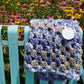 Nana Made It Peek-A-Blue Chunky Blanket