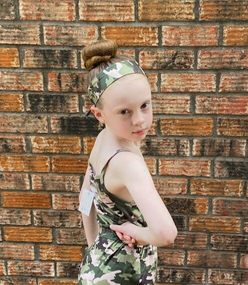 Pete + Lucy Camo Cuties Tie Headband