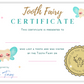 Tooth Fairy Pillow Pouch Shimmer and Blues