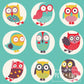 Pete + Lucy Vibrant Owl Tulle Dress
