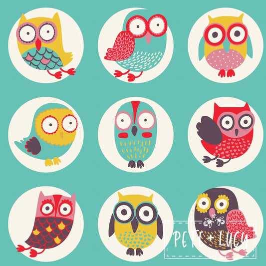 Pete + Lucy Vibrant Owl Tulle Dress
