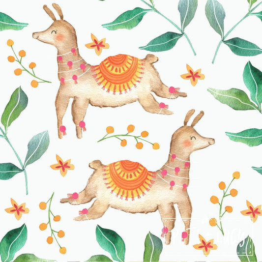 Pete + Lucy Sweet Llamas Rash Guard Swim Suit
