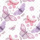 Pete + Lucy Lilac Butterflies Short Set