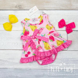 Pete + Lucy Fruit Galore Romper